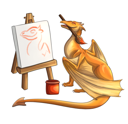 Painting dragon